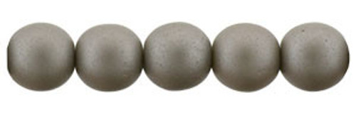 Starman Glass Pearls 6mm : Matte - Brown Sugar (25pcs)