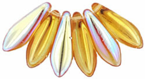 Starman Dagger 16 x 5mm : Topaz AB (50pcs)