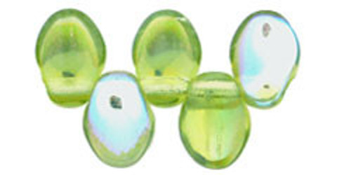 Starman Petals 8 x 6mm : Olivine AB (50pcs)