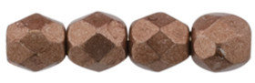 Starman Fire-Polish 4mm : ColorTrends: Sueded Gold Ash Rose (50pcs)