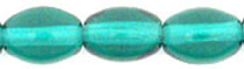 Starman Rice Beads 8 x 6mm : Lt Teal (25pcs)