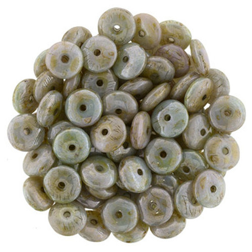 Starman Rondelle 6mm : Ultra Luster - Opaque Green (50pcs) Starman Rondelle 6mm : Ultra Luster - Opaque Green (50pcs)