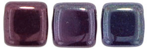 CzechMates Tile 6mm Bead, Ruby - Vega - 50pcs
