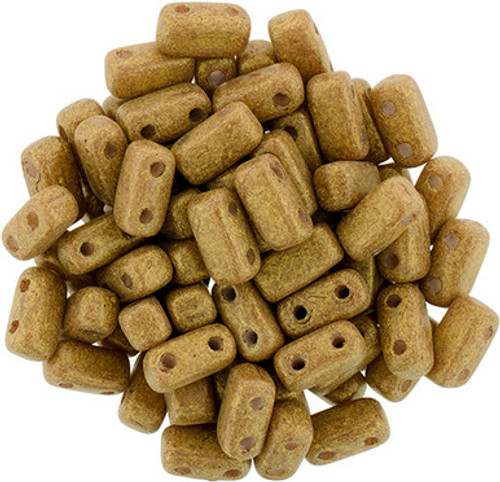 CzechMates Bricks 6 x 3mm Bead, Pacifica - Macadamia - 50pcs