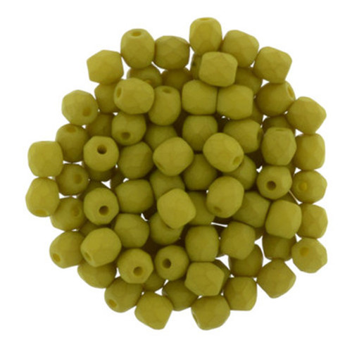 Starman Fire-Polish 3mm : Saturated Chartreuse (50pcs)