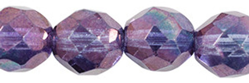 Starman Fire-Polish 8mm : Luster - Transparent Denim Blue (25pcs)