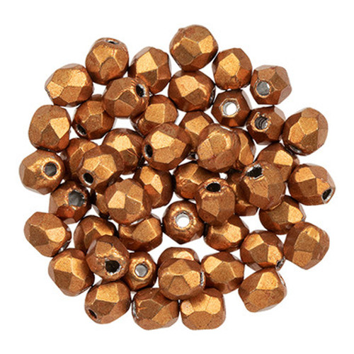 Starman Fire-Polish 3mm : ColorTrends: Saturated Metallic Hazel (50pcs)