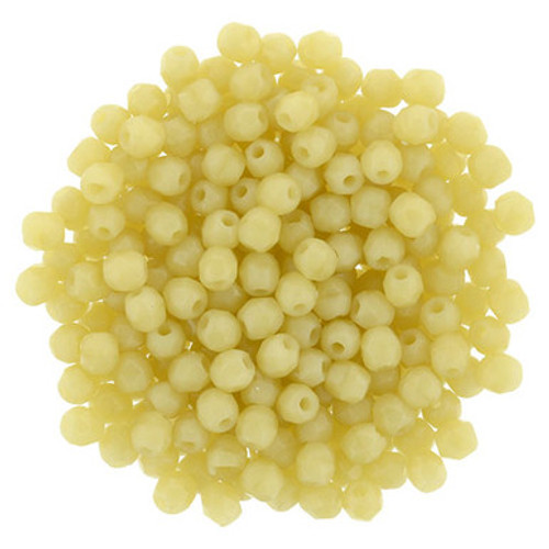 Starman Fire-Polish 2mm : Antique Beige (50pcs)