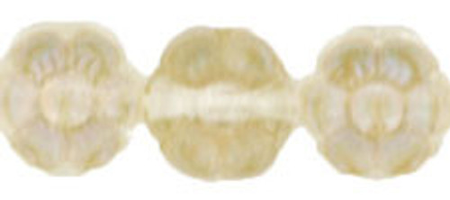 Starman Flowers 7 x 4mm : Luster Iris - Lt Topaz (50pcs)