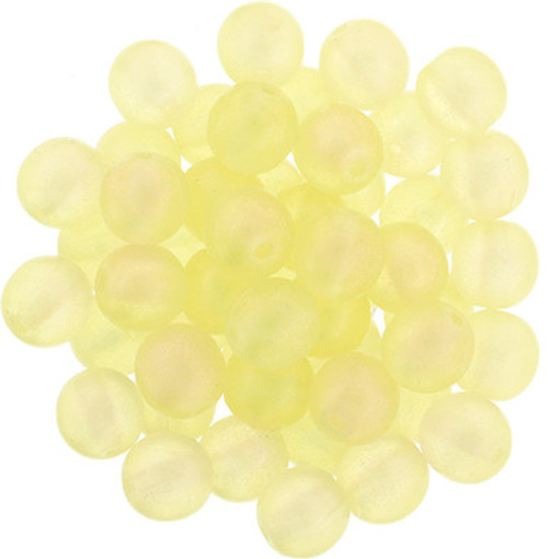 Starman Round Beads 6mm : Cosmic Twinkle - Jonquil (50pcs)
