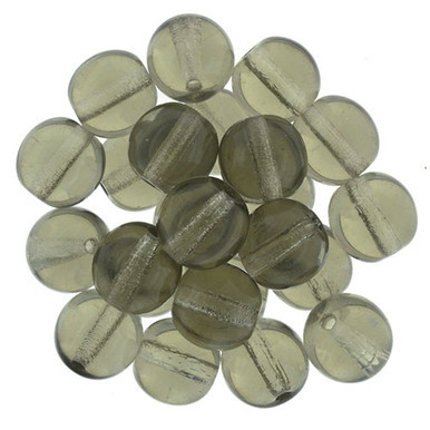 Starman Round Beads 8mm : Black Diamond (25pcs)