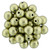 Starman Round Beads 6mm : ColorTrends: Saturated Metallic Limelight (50pcs)