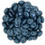CzechMates Lentil 6mm Bead (Pearl Coat), Steel Blue - 50pcs