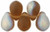 Starman Lg. Tear Drops 8 x 6mm : Matte - Smoky Topaz AB (50pcs)