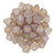 Starman Baby Bell Flowers 6 x 4mm : Luster - Milky Topaz/Pink (50pcs)