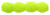 Starman Fire-Polish 3mm : Neon Lime (50pcs)