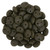 CzechMates Lentil 6mm Bead, Matte Chocolate Brown - 50pcs