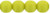 Starman Round Beads 6mm : Pacifica - Honeydew (50pcs)