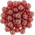 Starman Round Beads 6mm : Cosmic Twinkle - Siam Ruby (50pcs)