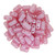 CzechMates Bricks 6 x 3mm Bead (Pearl Coat), Flamingo - 50pcs