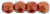 Starman Fire-Polish 3mm : Halo Ethereal - Cardinal (50pcs)