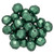 Starman Fire-Polish 8mm : ColorTrends: Saturated Metallic Martini Olive (25pcs)