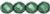 Starman Fire-Polish 8mm : ColorTrends: Saturated Metallic Martini Olive (25pcs)