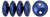 CzechMates Lentil 6mm Bead, ColorTrends Saturated Metallic Evening Blue - 50pcs