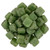 CzechMates Tile 6mm Bead, Honeydew - Moon Dust - 50pcs