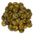 CzechMates Lentil 6mm Bead, Sunflower Yellow - Picasso - 50pcs