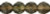 Starman Fire-Polish 6mm : HurriCane Glass - Bayou (25pcs)