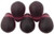 Starman Lg. Tear Drops 8 x 6mm : Matte - Dk Amethyst (50pcs)