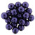 Starman Pearl Coat - Round 8mm : Pearl - Royal Purple (75pcs)