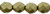 Starman Fire-Polish 8mm : ColorTrends: Saturated Metallic Golden Lime (25pcs)