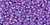 TOHO Round 15/0 Seed Bead Inside-Color Rainbow Rosaline/Opaque Purple-Lined, 2.5-Inch Tube