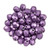 Starman Fire-Polish 4mm : ColorTrends: Saturated Metallic Grapeade (50pcs)