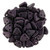 CzechMates Triangle 6mm Triangle Bead, Metallic Suede Dk Plum, 2.5-Inch Tube CzechMates Triangle 6mm Triangle Bead, Metallic Suede Dk Plum, 2.5-Inch Tube