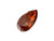PRESTIGE 4320 18 x 13mm Pear Fancy Stone Smoked Amber