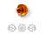 PRESTIGE 5000 6mm Faceted Round Smoked Amber