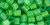 TOHO Cube 4mm Seed Bead Inside-Color Aqua/Opaque Yellow-Lined, 2.5-Inch Tube