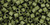 TOHO Hex 8/0 Hex Seed Bead Matte-Color Dark Olive, 2.5-Inch Tube