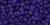 TOHO Round 8/0 Seed Bead Transparent-Frosted Cobalt, 2.5-Inch Tube