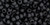 TOHO Round 8/0 Seed Bead Opaque-Frosted Jet, 2.5-Inch Tube