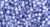 TOHO Takumi 11/0 Seed Bead Permafinish Silver-Lined Milky Sapphire, 2.5-Inch Tube