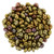 Matubo MiniDuo 4 x 2mm Bead, Matte - Metallic Gold Copper Iris, 2.5-Inch Tube