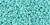 TOHO Demi Round 11/0 Seed Bead Opaque-Rainbow Turquoise, 2.5-Inch Tube