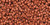 TOHO Round 15/0 Seed Bead Opaque Terra Cotta, 2.5-Inch Tube