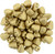 Matubo NIB-BIT 6 x 5mm Bead, Matte - Metallic Flax, 2.5-Inch Tube