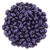 Matubo MiniDuo 4 x 2mm Bead, Metallic Suede - Purple, 2.5-Inch Tube