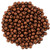 Starman Finial Half-Drilled Round Bead 2mm Tube 2.5" : Matte - Metallic Antique Copper